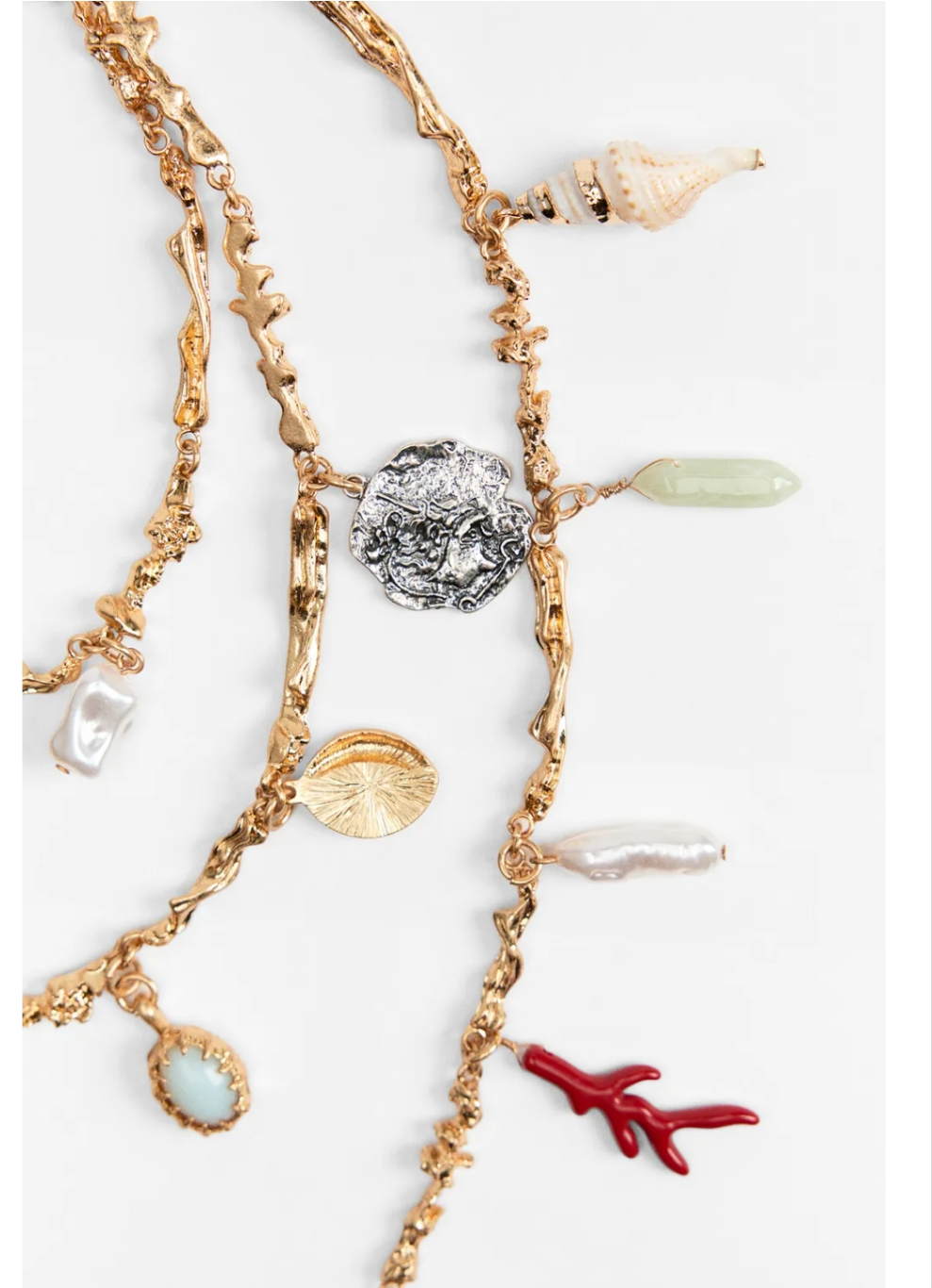 Charmed Essence Triple-Strand Necklace