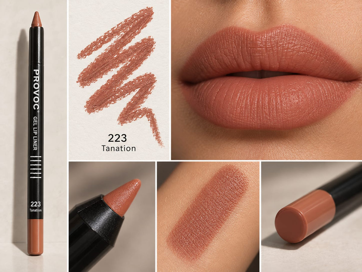 PROVOC Gel Lip Liner Filler – 223 Tanation