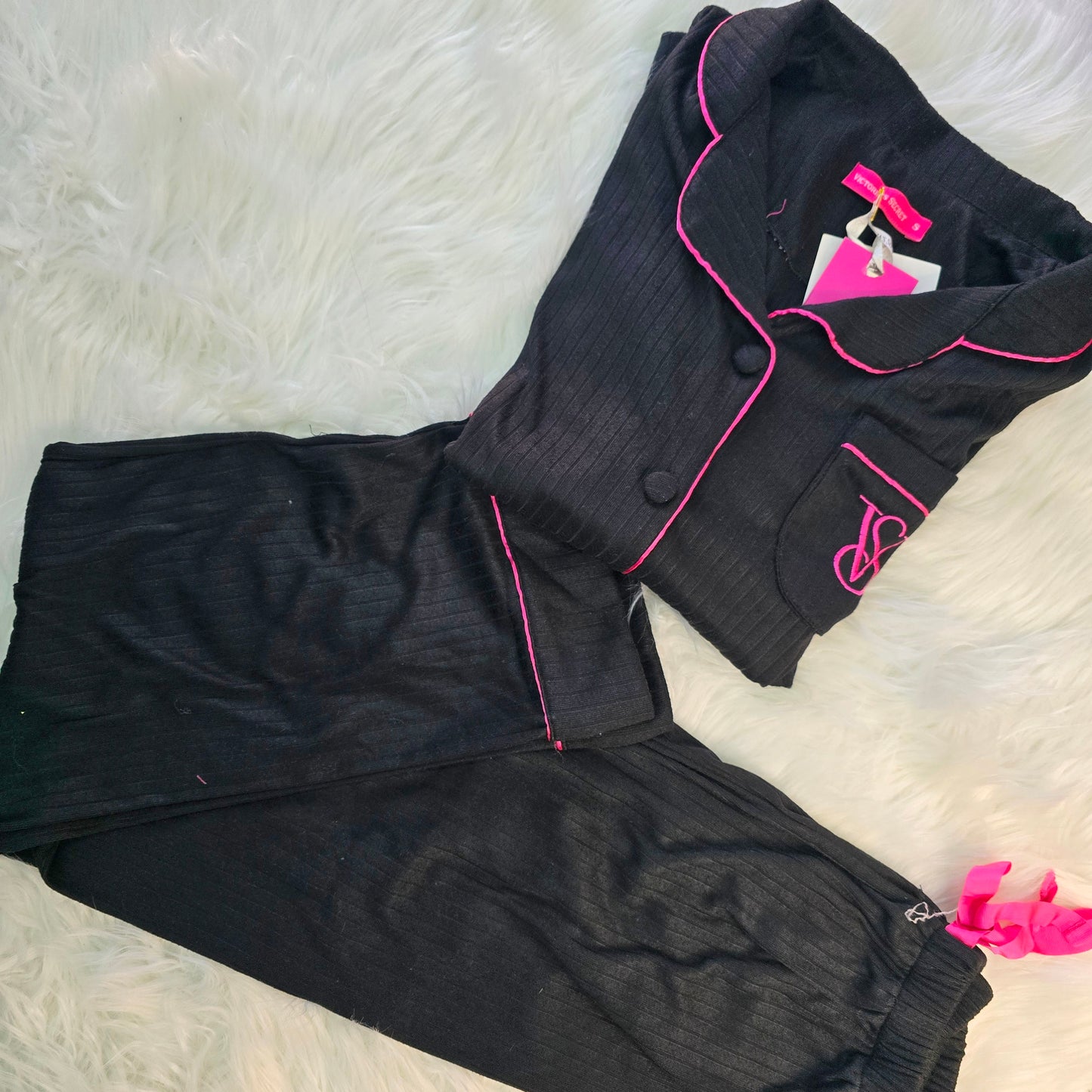 Ribbed Pyjama Set