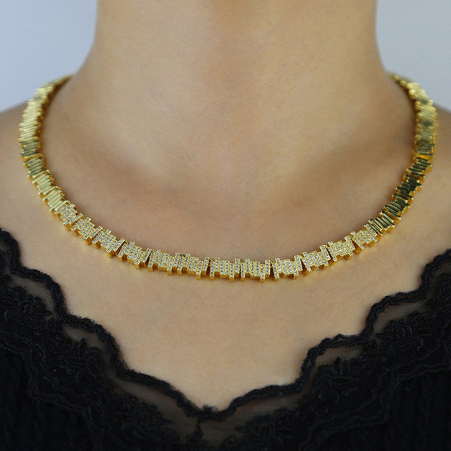 SIENNA GOLD-PLATED NECKLACE