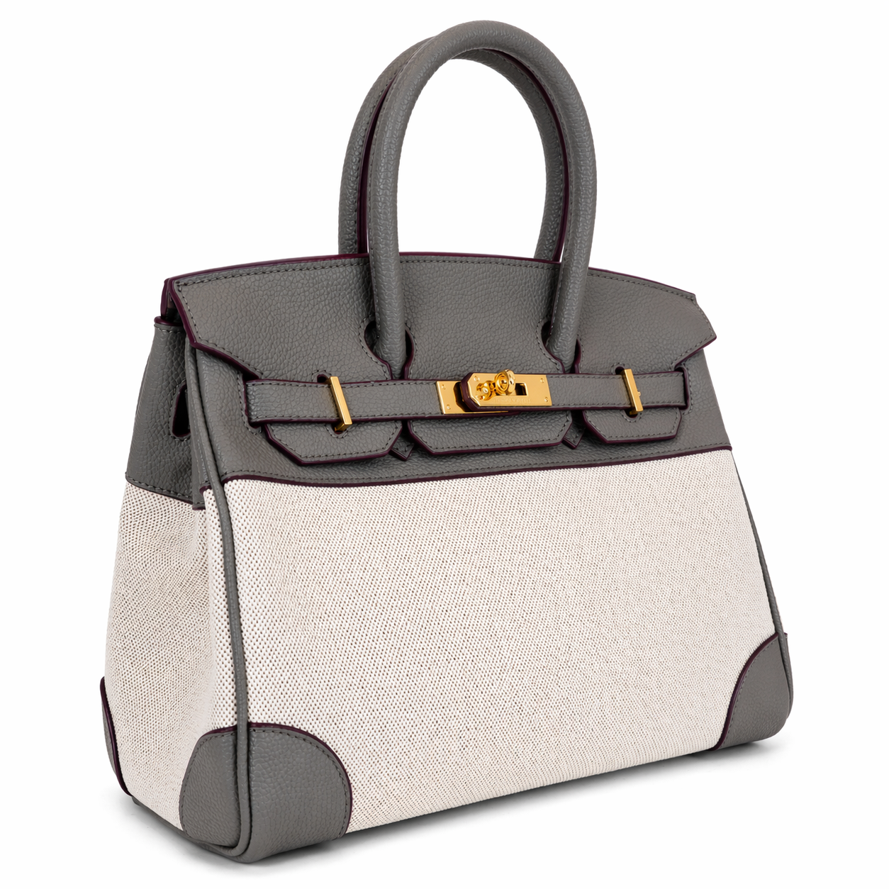 Ash Canvas Luxe Handbag (Grey Edition)