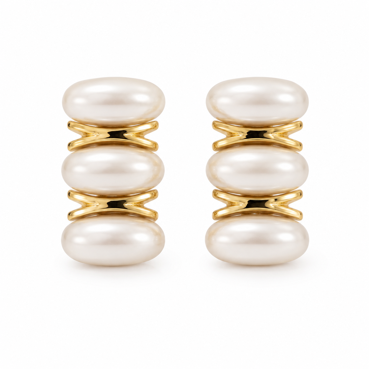Pearl Luxe Statement Earrings