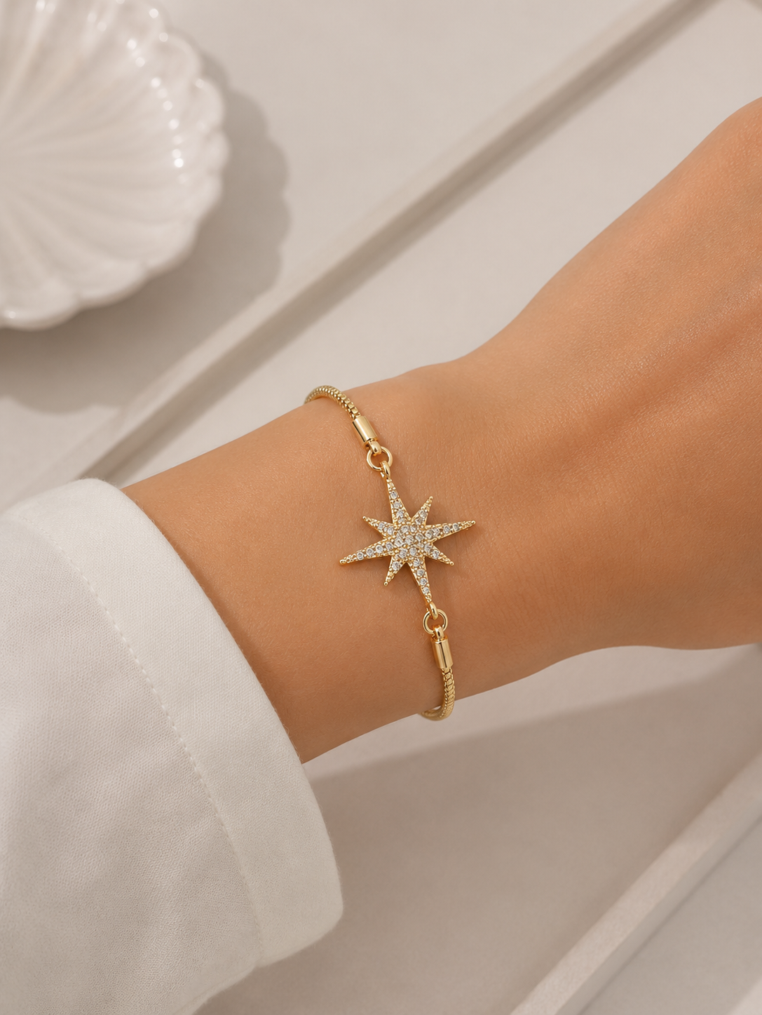Celestial Star Crystal Bracelet