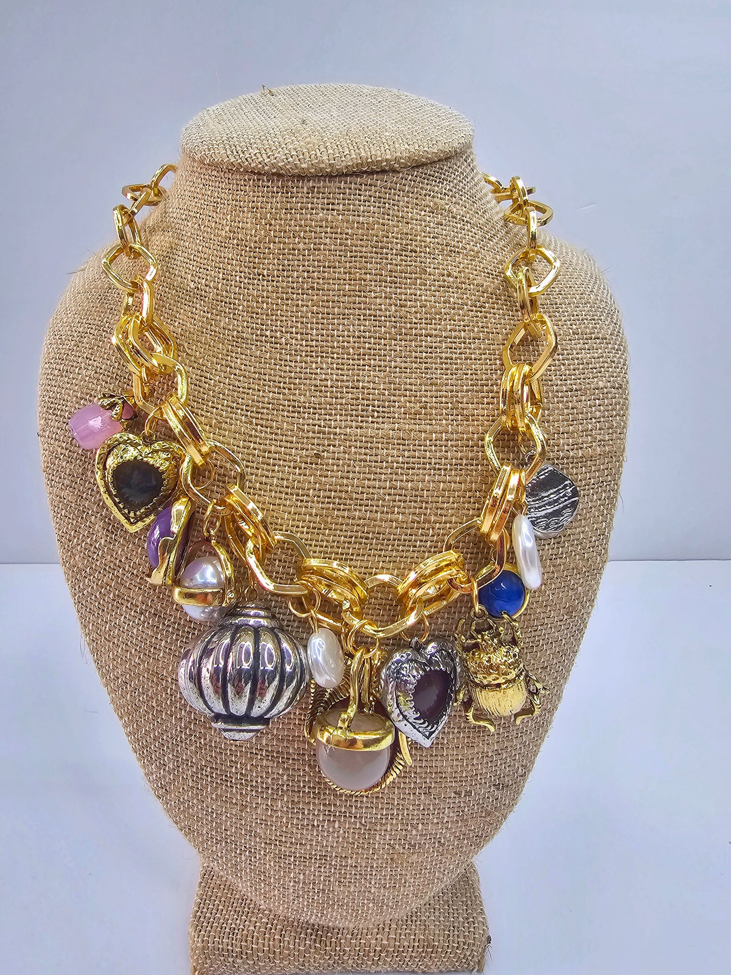 Heart of the Web Necklace