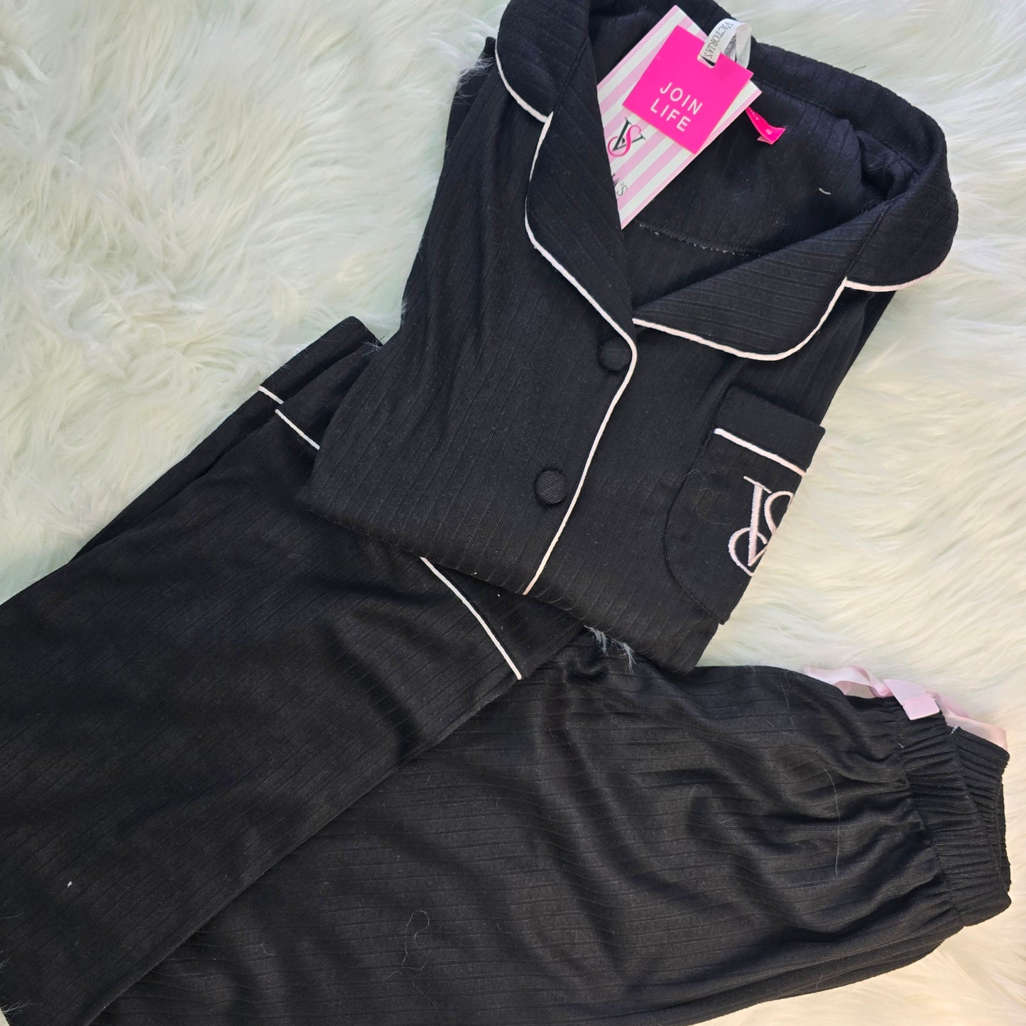 Ribbed Pyjama Set