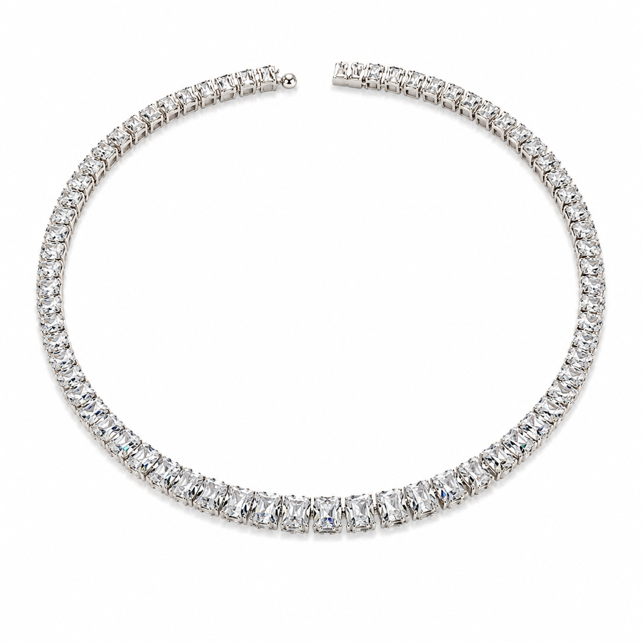 Radiant Crystal Open Choker
