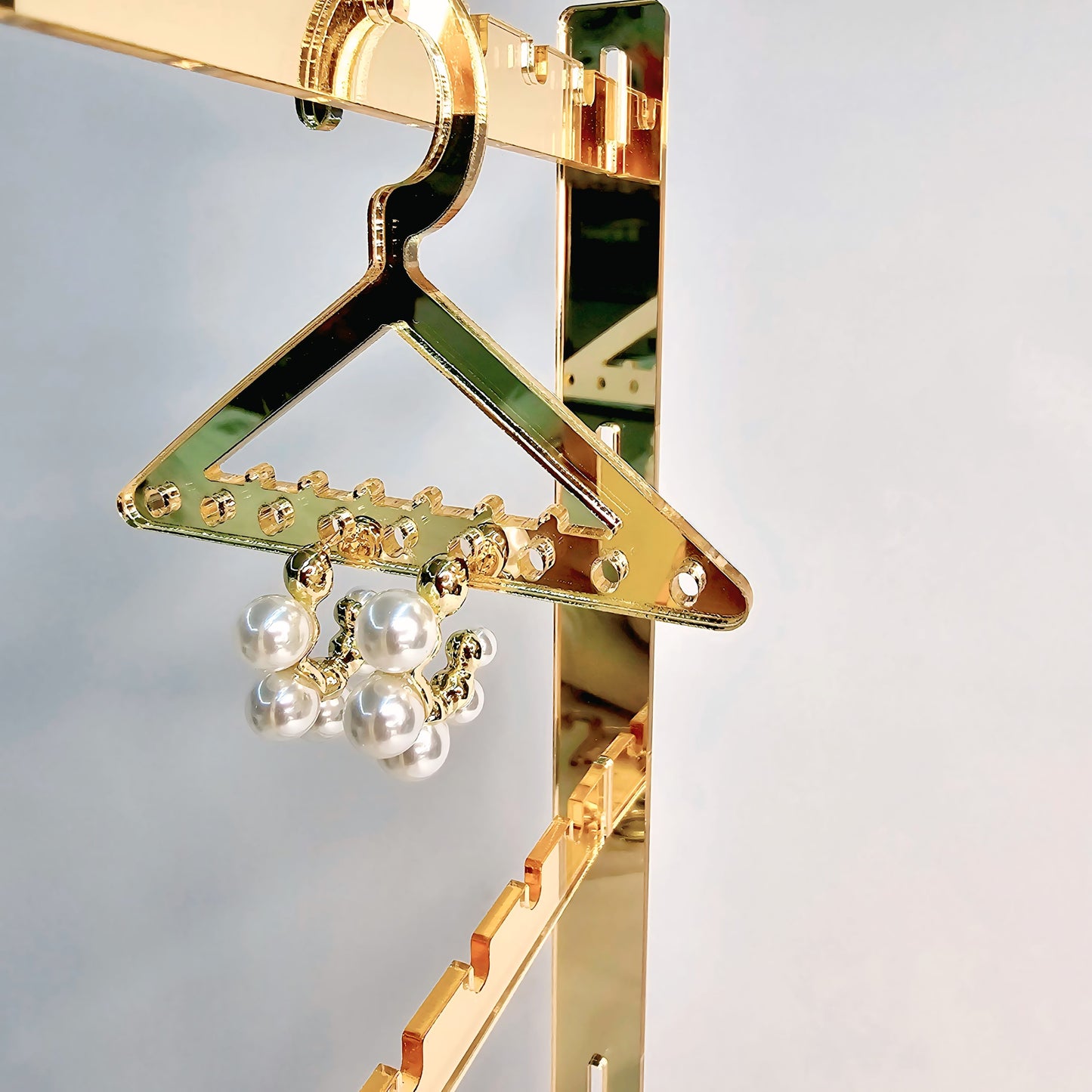 PEARL CHARM HOOPS