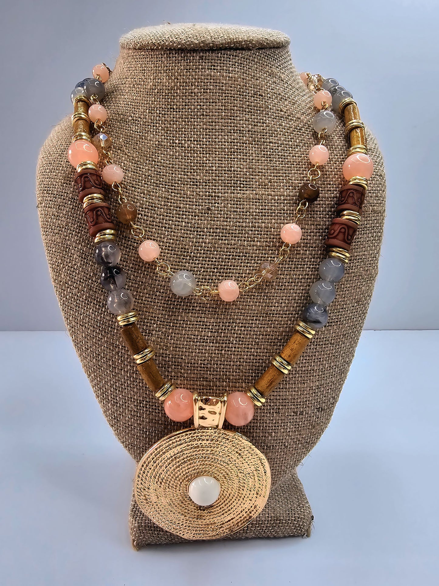 PETRA ROYAL DOUBLE NECKLACE