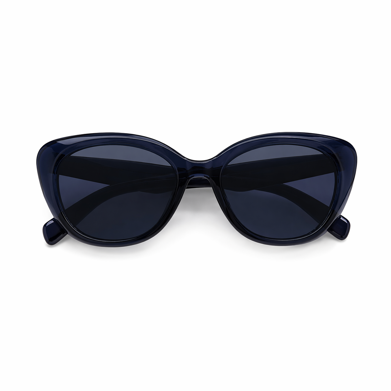 Midnight Luxe Cat-Eye Sunglasses