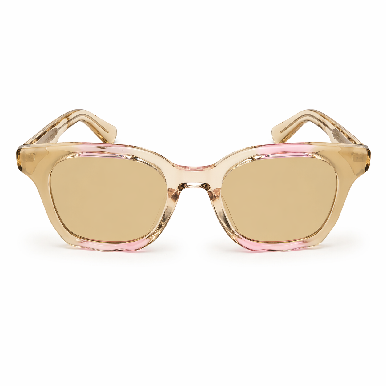 Blush Amber Luxe Sunglasses – UV400 Polarized