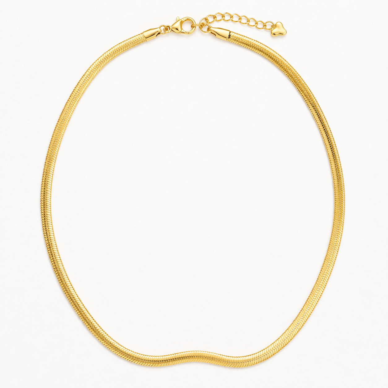 Golden Snake Chain Necklace