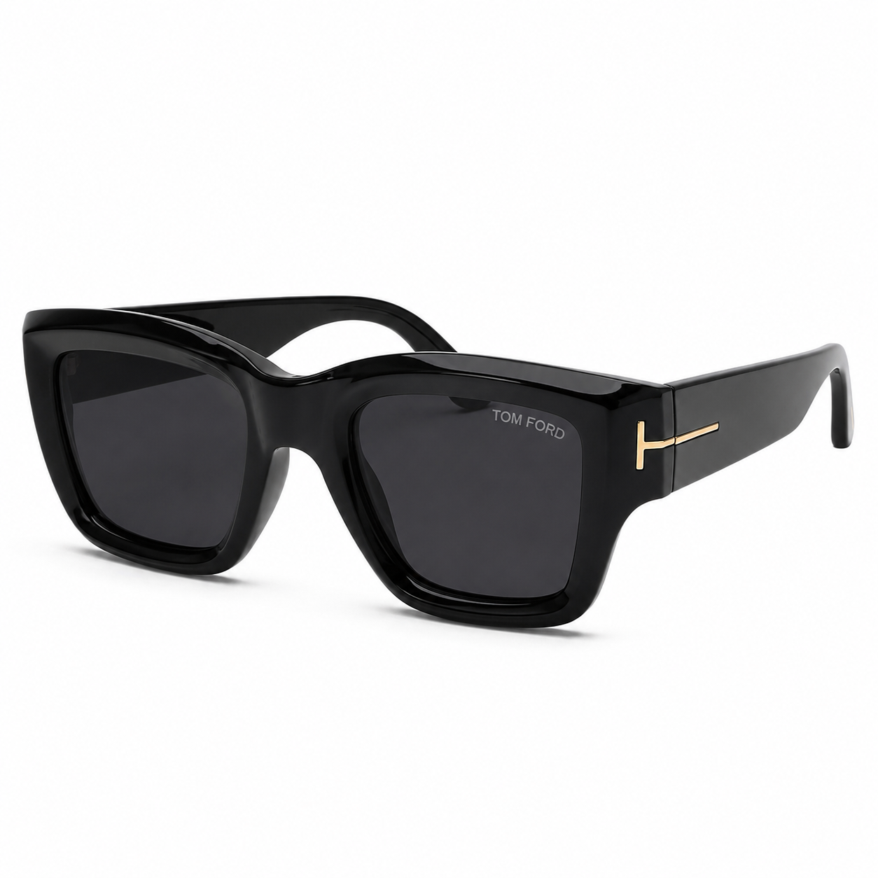 Midnight Oversized Square Sunglasses