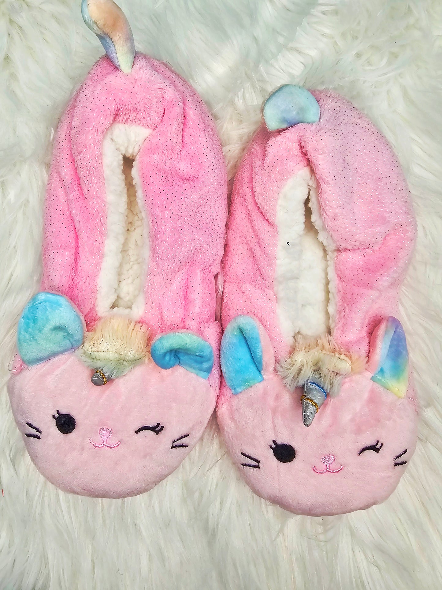 Unicorn Indoor Slippers One Size (fits 36-41 )