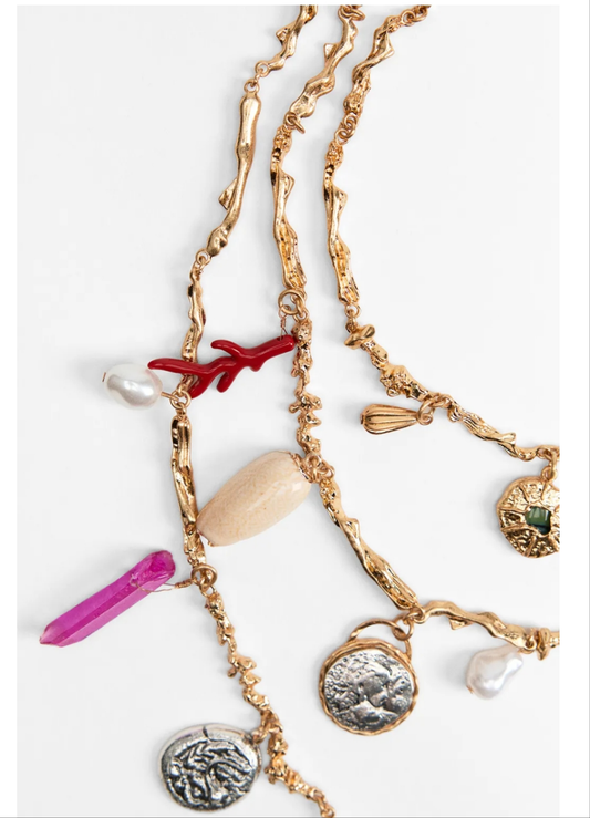 Charmed Essence Triple-Strand Necklace