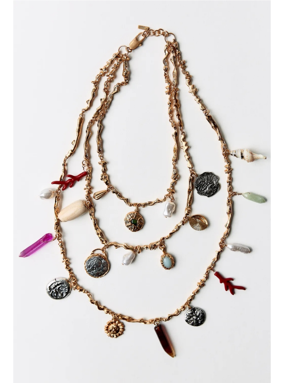 Charmed Essence Triple-Strand Necklace