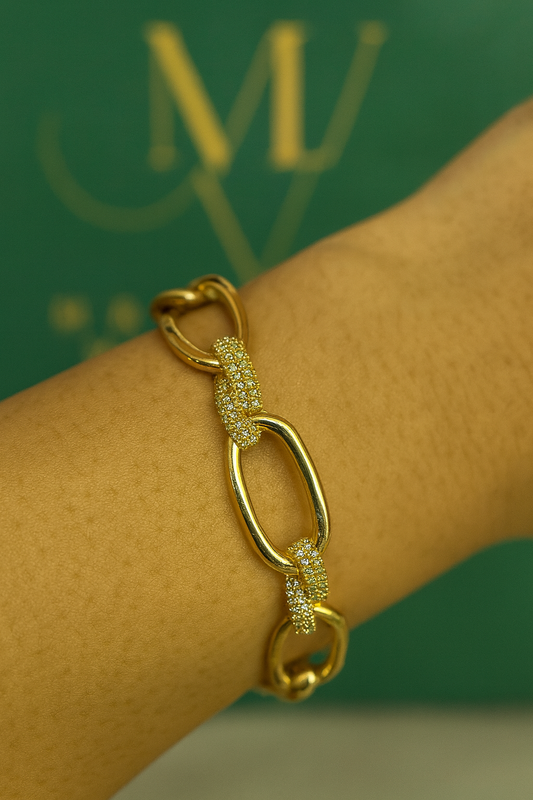 18 K Gold- Plated Bracelet