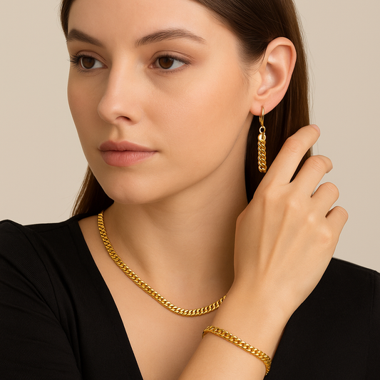 18K Gold-Plated Set