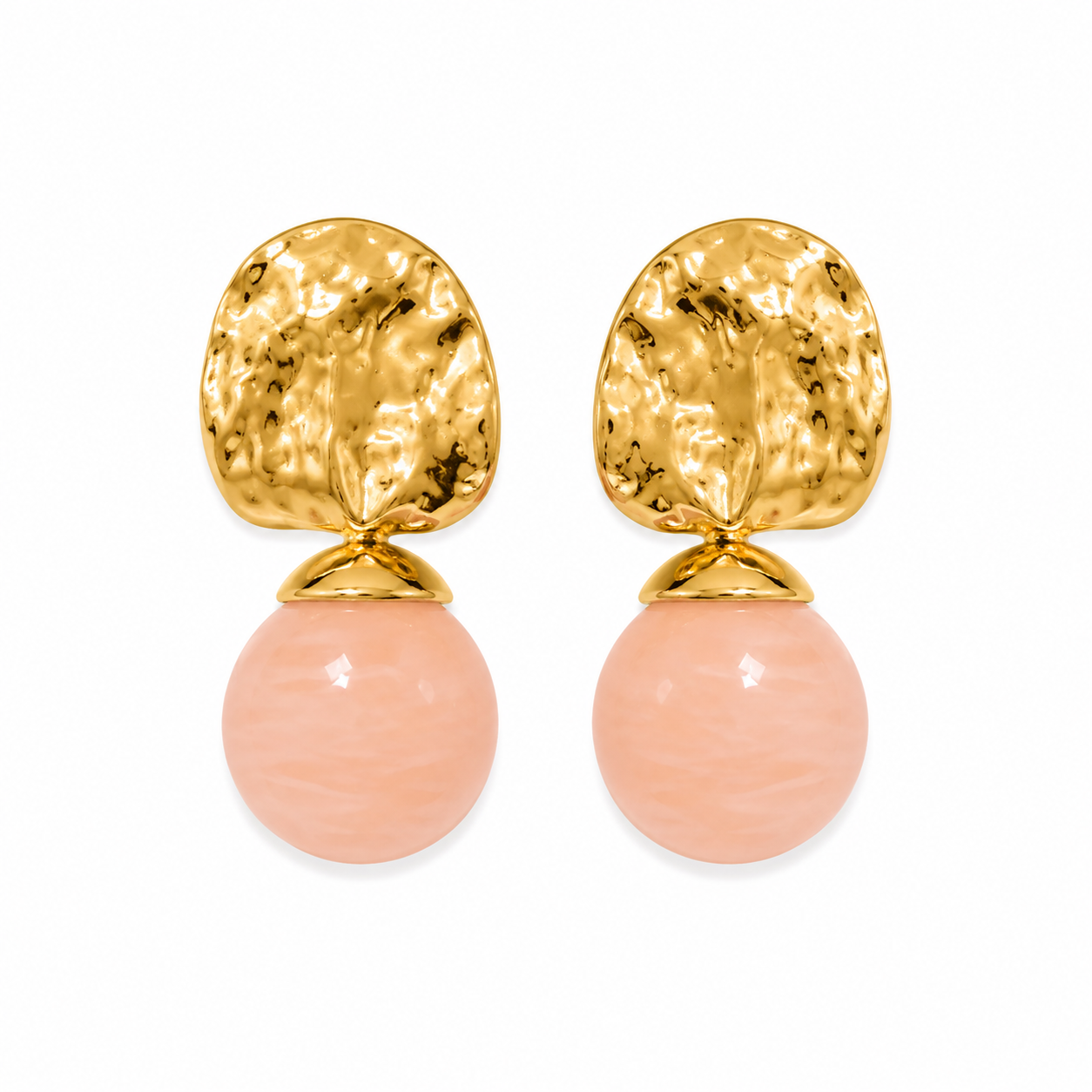 Blush Pearl Drop Earrings