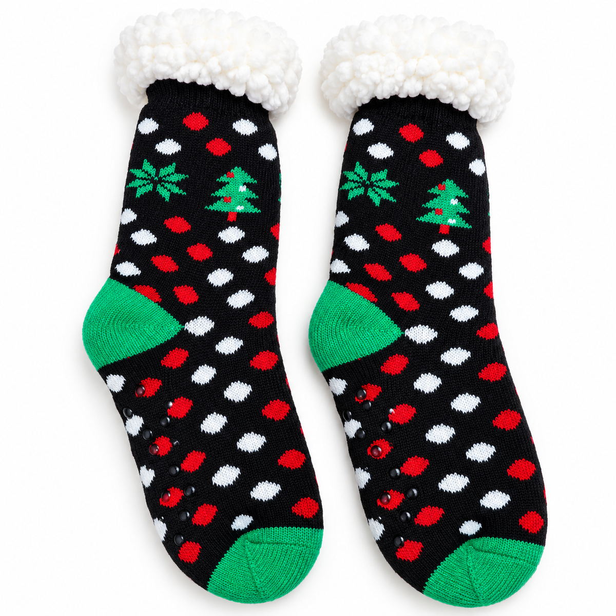 Christmas Tree Cozy Grip Socks 🎄