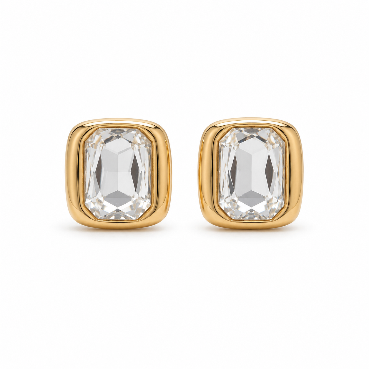 Lumière Crystal Stud Earrings