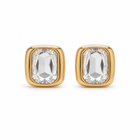Lumière Crystal Stud Earrings