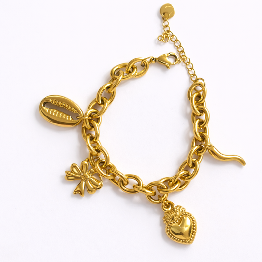 Lucky Charms Gold Bracelet