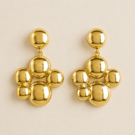 Bubble Luxe Statement Earrings