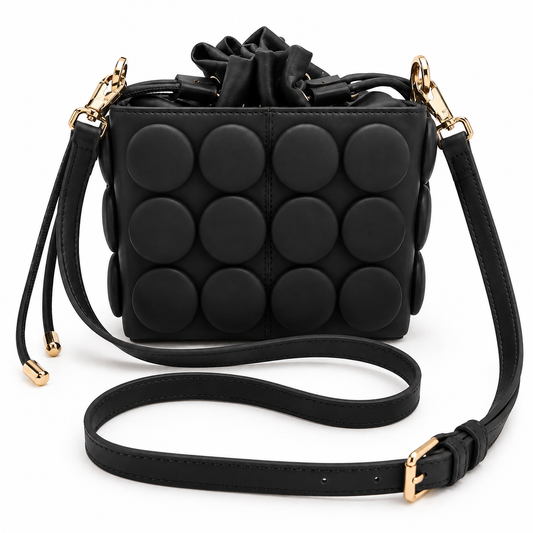 Bubble Crossbody Bag – Black