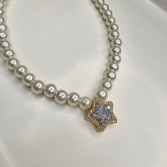Star Pearl Necklace