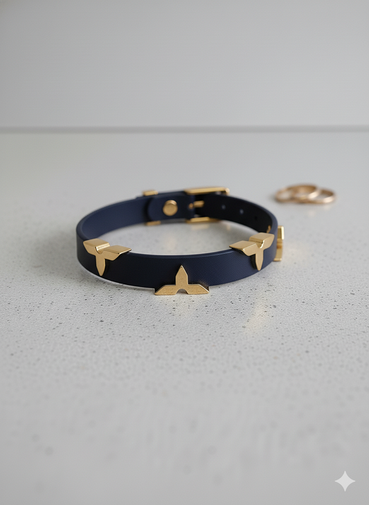 The Vanguard Bracelet: Navy Blue