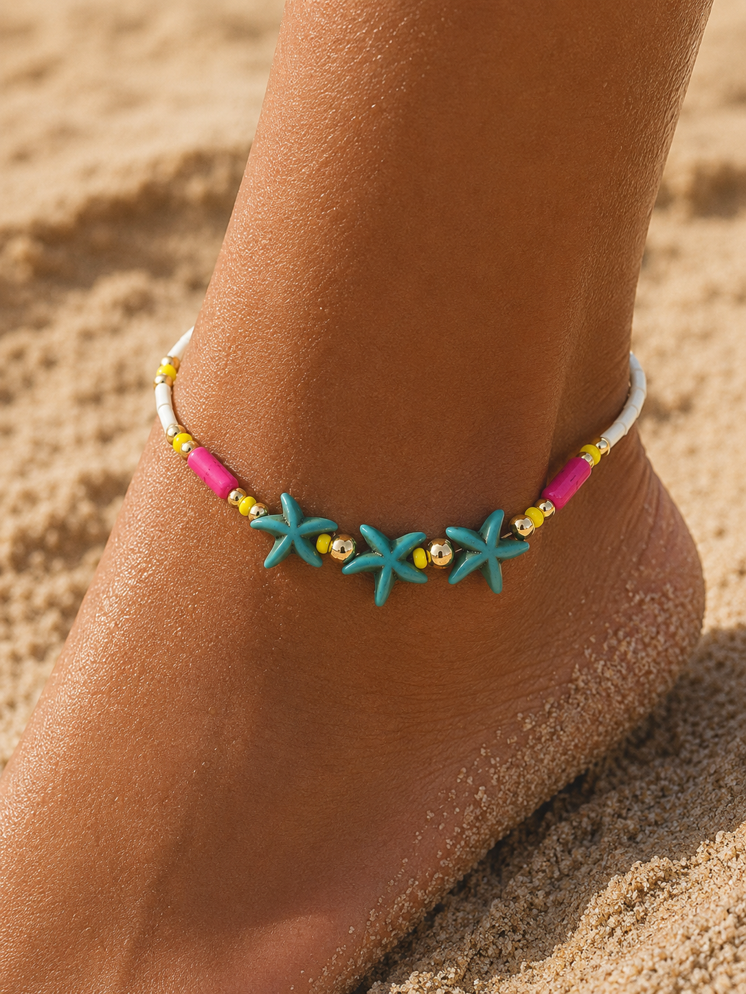 Starfish Bliss Anklet
