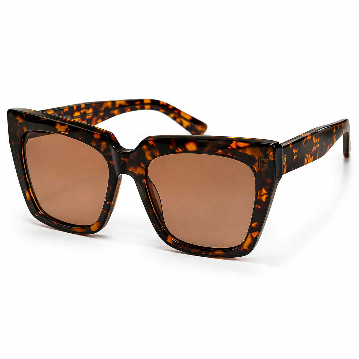 Luxe Tortoiseshell UV400 Polarized Sunglasses