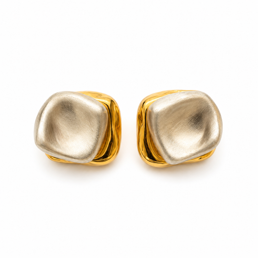 Sculpted Duo Earrings