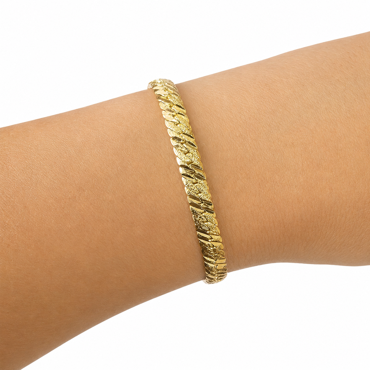 Golden Twist Bracelet
