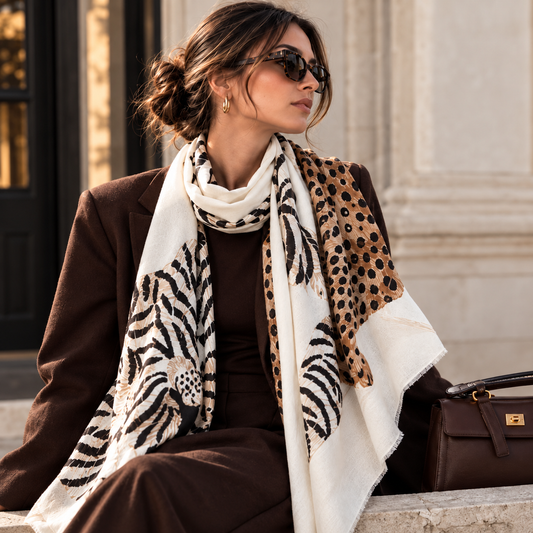 Wild Elegance Statement Scarf