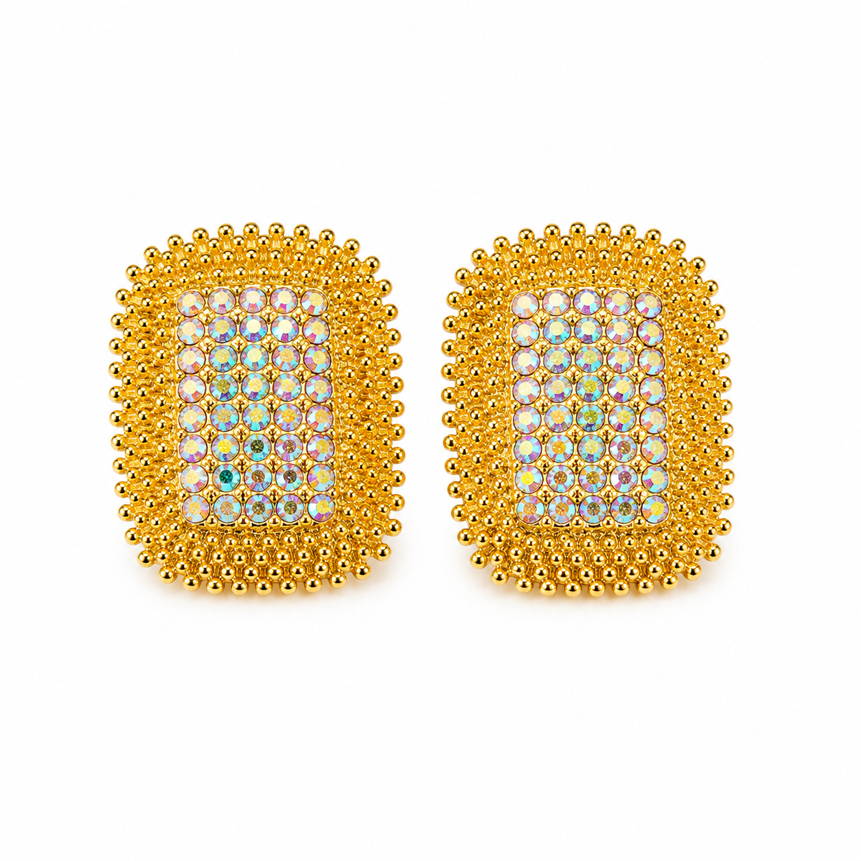 Royal Crystal Drop Earrings