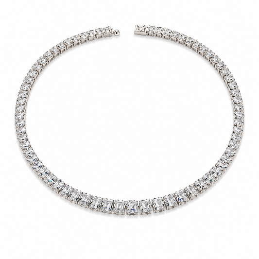 Radiant Crystal Open Choker