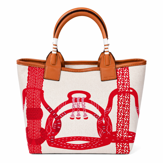 Rouge Icon Canvas Tote