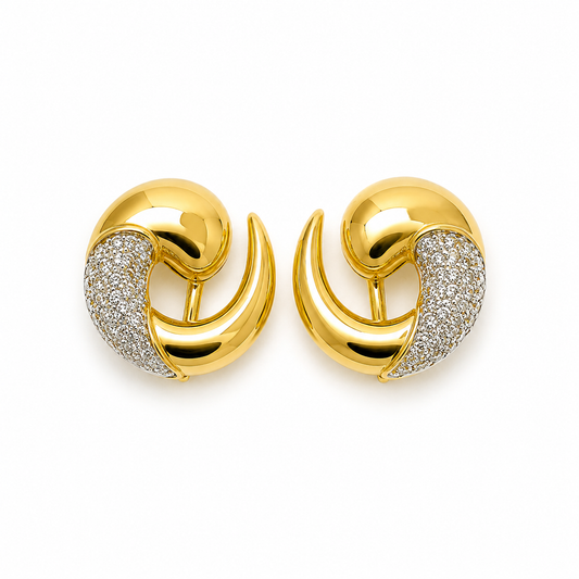 Lumière Pavé Earrings