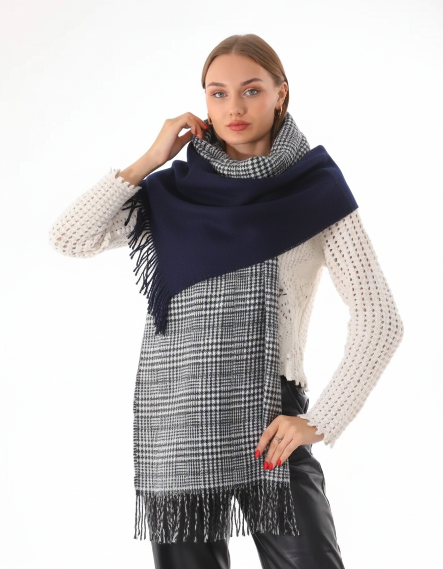 Dual Power Double-Face Scarf