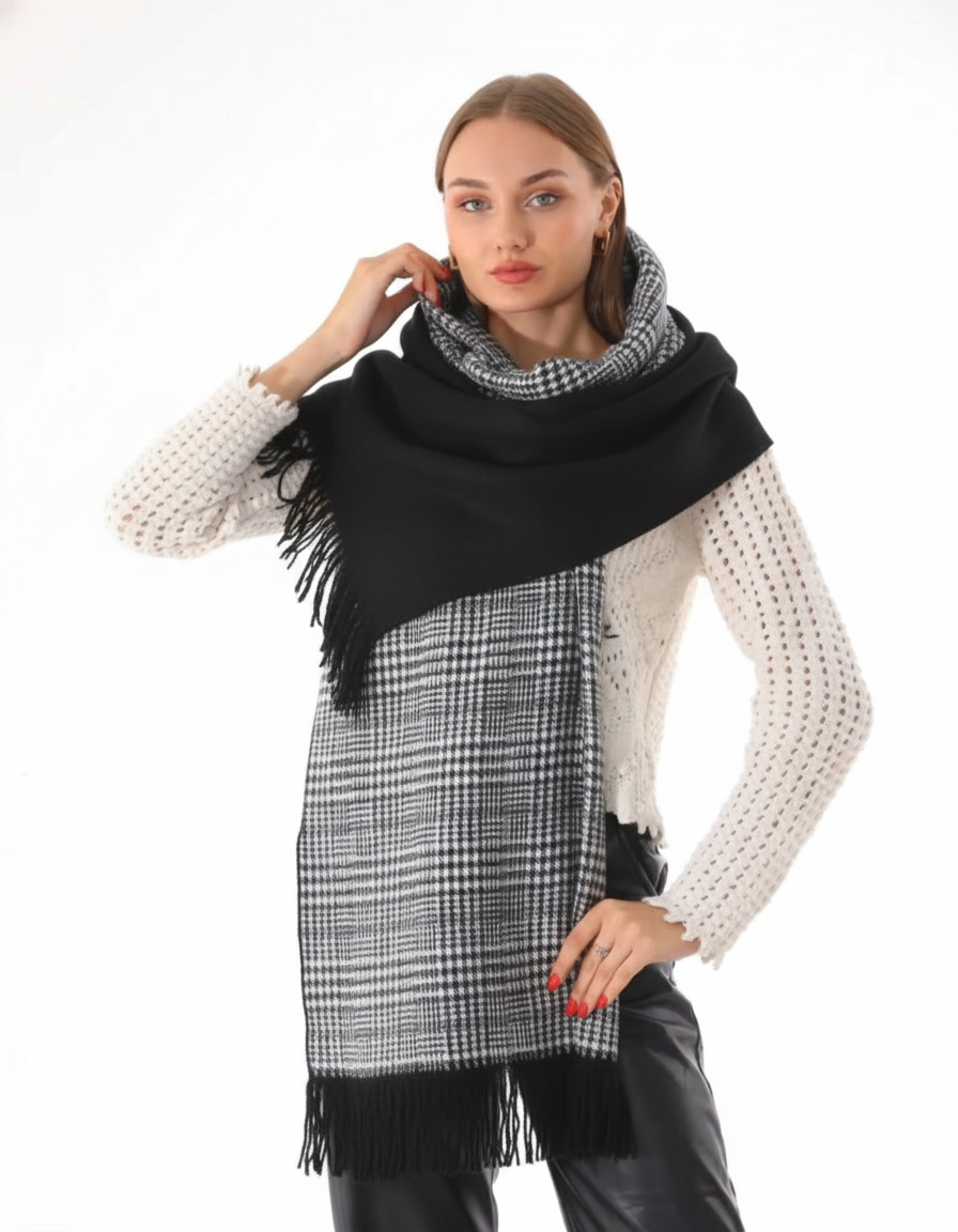 Dual Power Double-Face Scarf