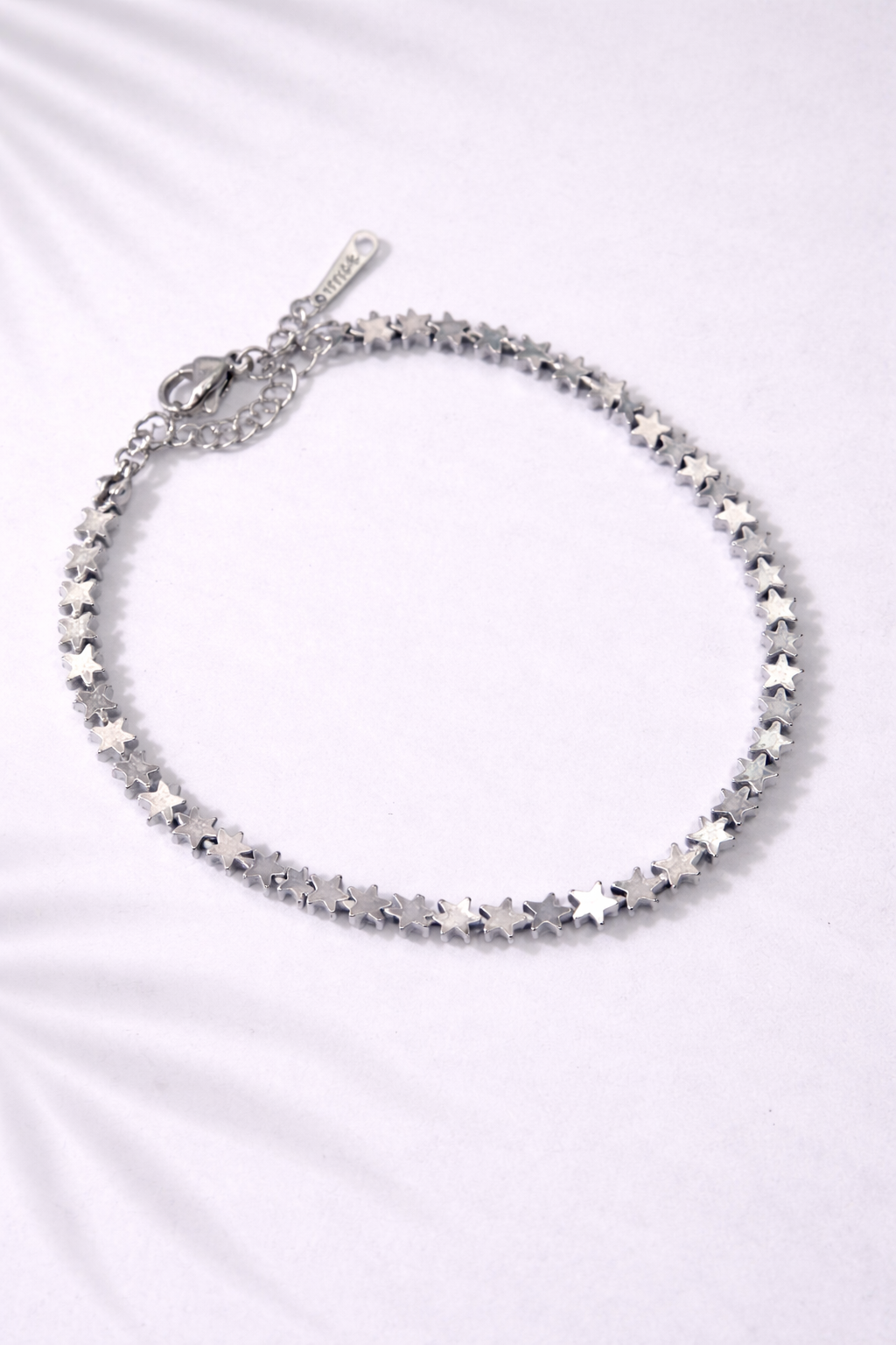 Silver Star Glow Bracelet