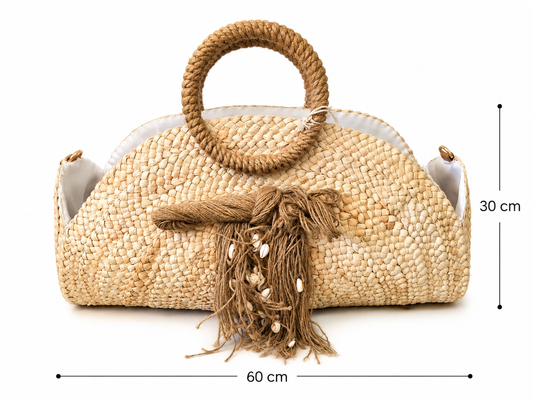 Coastal Muse Straw Bag