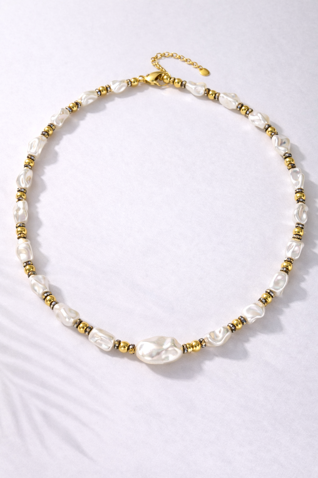 Irregular Pearl Luxe Necklace