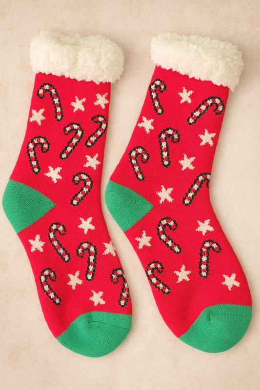 Cozy Christmas Socks- (One size 36-41)