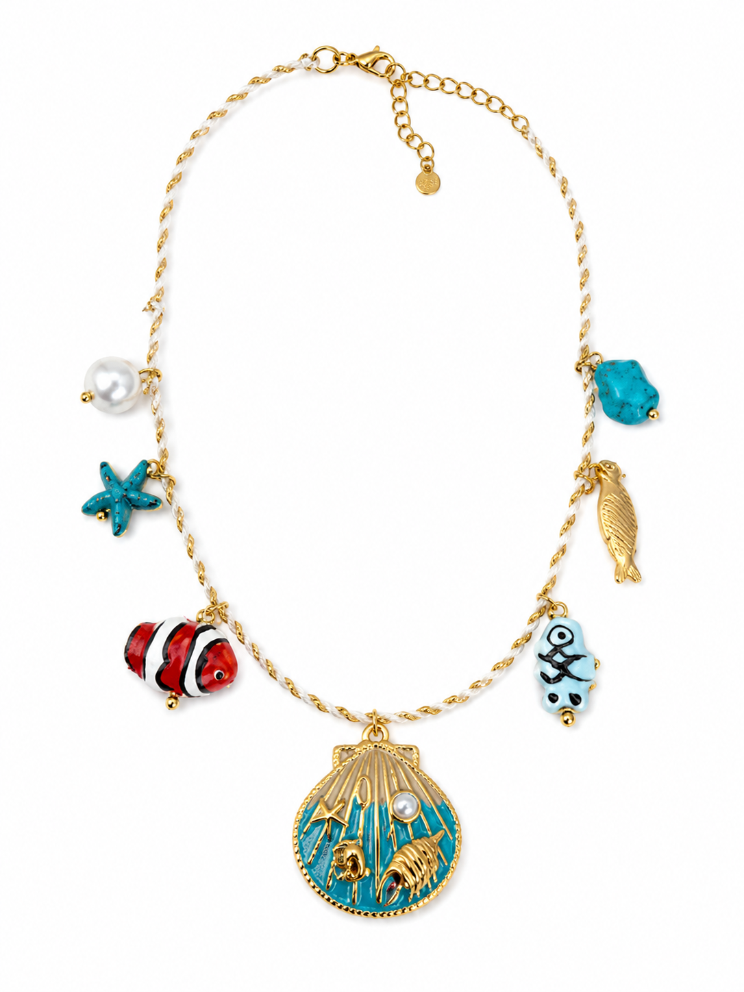 Ocean Treasures Charm Necklace