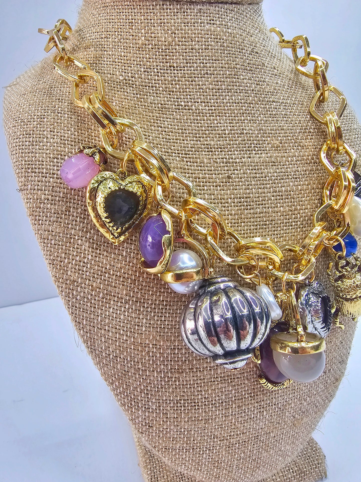 Heart of the Web Necklace