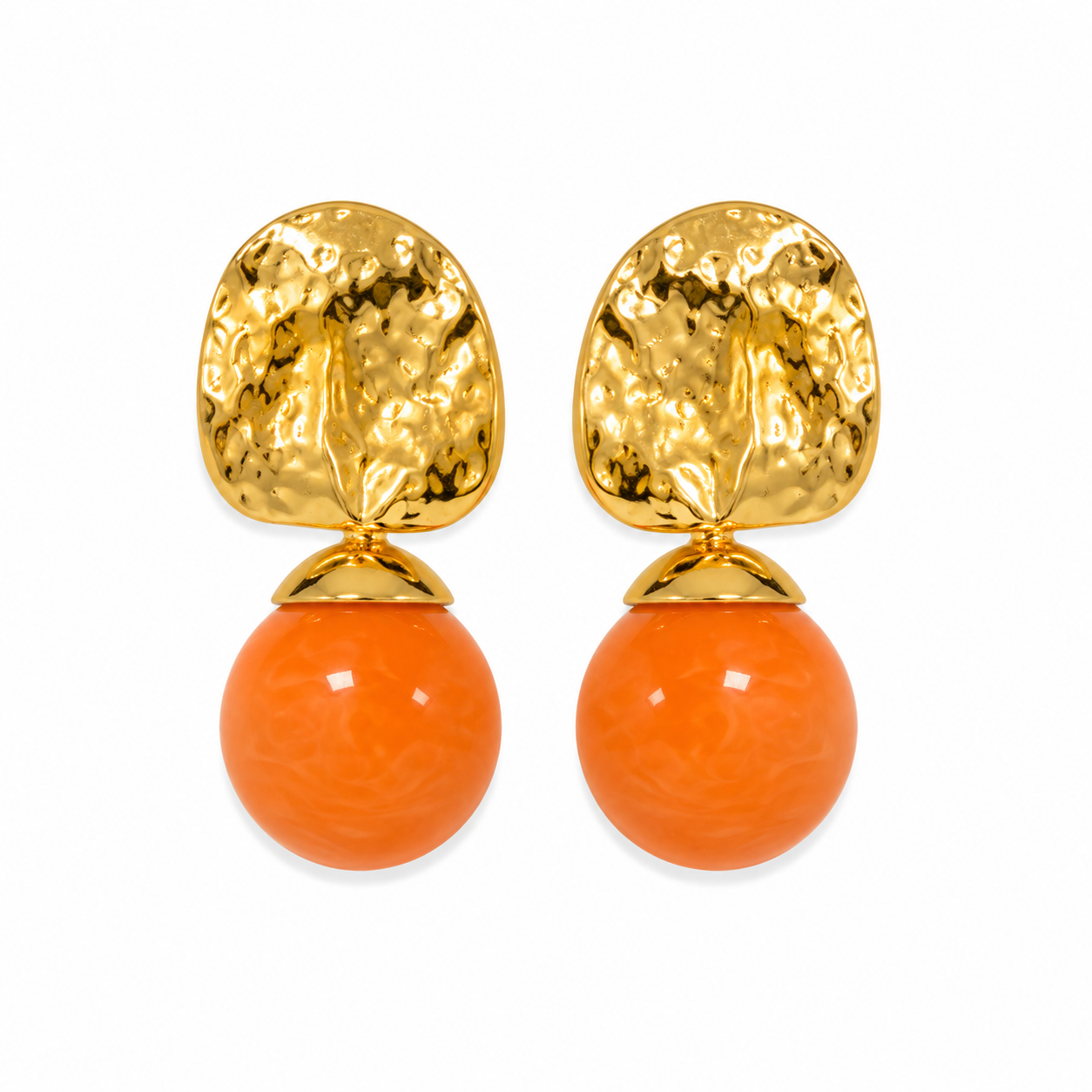 Sunset Pearl Drop Earrings