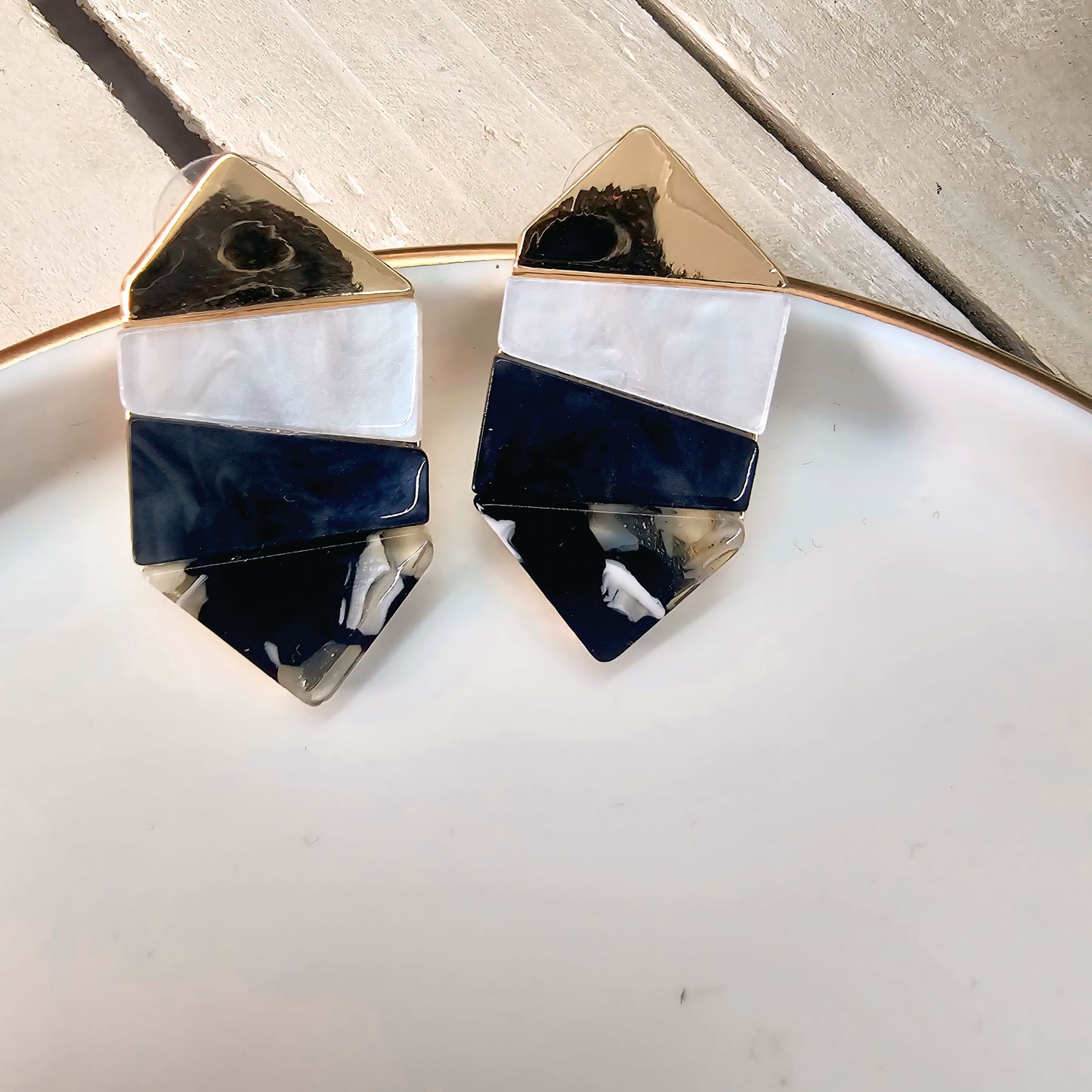 Midnight Prism Earrings
