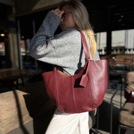 Bordeaux Grace Tote